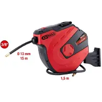 Ks Tools Druckluftschlauch- Aufroller, d 13mm x 15m