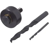 Wolfcraft 1 Lochschneider-Set 3-tlg. ø35mm(1 3/8)