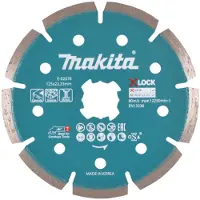 Makita X-lock 125mm Diamanttrennscheibe