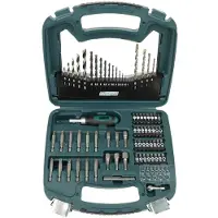 BRÜDER MANNESMANN M54375 75 dele Bor- og bit-sortiment