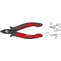 Wiha Electronic, Diagonale Zange, Stahl, Schwarz, Rot, 135 mm, 14 cm (5.5"), 72 g