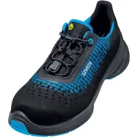 Uvex 1 G2 Halbschuhe S1 blau, schwarz Weite 11 Gr. 45
