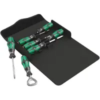 Wera Kraftform 300/7 Set 3 Schraubendrehersatz Kraftform Plus, 7-teilig