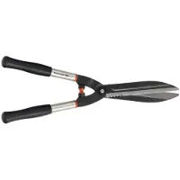 Bahco Hoch belastbare und leichte Heckenschere mit Aluminium-Griff, 570 mm