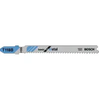 Bosch Stichsägeblatt T 118 B Basic for Metal, 100er-Pack