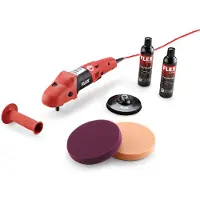 Flex PE 14-3 125 P-Set Polierer mit Gasgebeschalter im Set 1400 Watt 125 mm