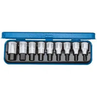 Gedore Steckschlüsselsatz IN 19 PA 9-tlg.1/2 Zoll 3/16-5/8 Zoll
