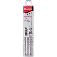 Makita Hammerbohrer SDS-PLUS, Nemesis II, 6 x 165 mm, 10 Stk. SDS-PLUS - Nemesis 2 - 6 x 165 mm - 10 stk
