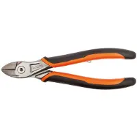 Bahco Seitenschneider Mit Selbstöffnendem Zwei-komponenten-griff Und Nickel-chrom-finish 125 Mm