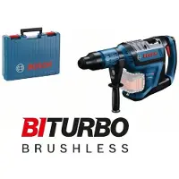 Bosch GBH 18V-45 C Professional, Handbohrmaschine, SDS Max, Bürstenlos, Schwarz, Blau, Rot, 305 RPM, 2760 BPM