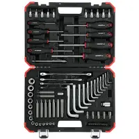 Gedore red R68003075 TX-Schraubwerkzeugsatz im Koffer 75-teilig, 3301575