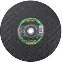 Rhodius Freihandtrennscheibe FT40 400 x 4,5 x 25,40 VPE: 10