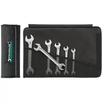 Stahlwille 6-tlg. Satz Doppelmaulschlüssel, in Rolltasche