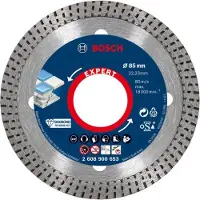 Bosch EXPERT HardCeramic Diamanttrennscheiben 85 x 22.23 x 1,6 x 7mm für Winkelschleifer mit Spannmutter