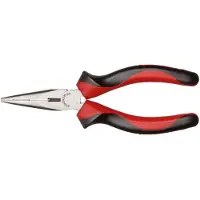 Gedore red R28502160 Flachrundzange gerade 160 mm 2K-Griff