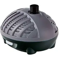 HEISSNER HSP5000-00, Verdrängungspumpe, 40 W, 4900 l/h, Frostbeständig, Schwarz, Grau