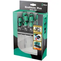 Wera 367/6 Torx Hf Kraftform Plus Schraubendreher-set 6 Stücke