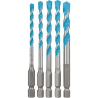 Bosch Expert Hex-9 Multiconstruction 4/5/6/8 Mm Multimaterialbohrer 5 Einheiten