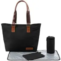 2hearts Wickeltasche Shopper, schwarz