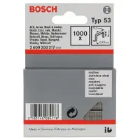 Bosch Feindrahtklammer Typ 55, 11,4mm breit, rostfrei - 2609200217