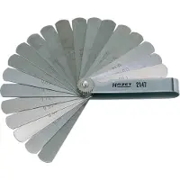 Hazet Fühlerlehre Mit 20 Blatt Von 0,05 20 BLATT 0,05-1,0MM