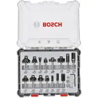 Bosch Powertools Holzbohrer-set Für Schaftfräser 6 Mm 15 Einheiten
