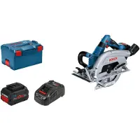 Bosch Powertools Akku-Kreissäge BITURBO GKS 18V-70 L, 2 x Akku ProCORE18V 5.5Ah in L-BOXX