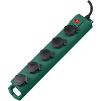 Brennenstuhl SuperSolid 5-fach Garten-Steckdosenleiste 5m