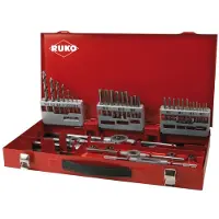 RUKO Gewindeschneidwerkzeug-Satz HSS - 44-tlg. - 245030