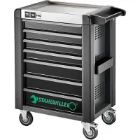 Stahlwille Werkstattwagen 95/7 PRO 7 Schubl. 496 x 827 x 1020 mm anthrazit, RAL 7016; schwarz, RAL 9005