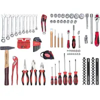 Gedore red R21000108 Werkzeugsatz ALL-IN lose 108-teilig, 3301642