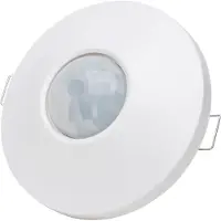 Kopp 827804003 Präsenzmelder PM360-DE-12-S-ws, Deckeneinbau, 12m Erfassungsbereich, Slave, Farbe: weiß