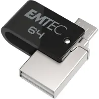 Emtec Dual USB2.0 micro-USB T260 64GB