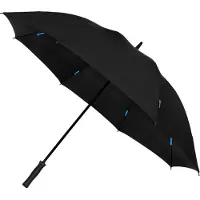 Falcone Golfparaplu - Windproof - Ø 130 cm - Gemaakt van Gerecycled Materiaal - Zwart (GP-77-8120)