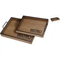 Koop Servierbrett Set 2 Stück 'Bistro'