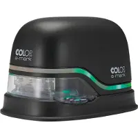 Colop Digitaler Stempel e-mark, 600 dpi, Micro-USB/WLAN, mit CMY Tintenpatrone, Druckkopf & Akku, schwarz