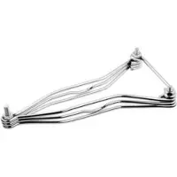 Brooks England B33 Sattelmontagerahmen Silber Silber One Size