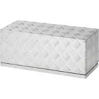 Pricenet Werkzeugkasten Aluminium für Anhängerseite 600 x 250 x 250 mm