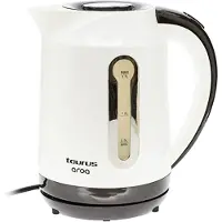 Taurus AROA, 1,7 l, 2200 W, Weiß, Wasserstandsanzeige, Drahtlos, Filterung