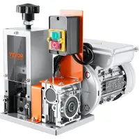Vevor Kabelabisoliermaschine Elektrisch φ1,5-25mm Kabelschälmaschine 180W Abisoliermaschine 18m pro Minute Geschwindigkeit Abisolierzange 65-Mn-Federstahl Klinge Ideal zum Abisolieren von Kupferdraht