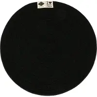 D & D Jill Untersetzer - 40 x 40 x 0,8 cm - Schwarz