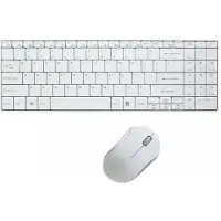 Logilink ID0109, Standard, Kabellos, RF Wireless, Weiß, Maus enthalten