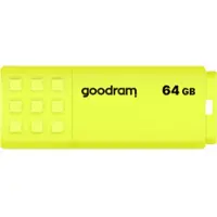 Goodram UME2, 64 GB, USB Typ-A, 2.0, 20 MB/s, Kappe, Gelb