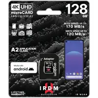 Goodram IRDM M2AA, 128 GB, SDXC, Klasse 10, UHS-I, 170 MB/s, 120 MB/s
