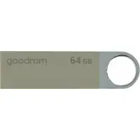 Goodram UUN2-0640S0R111 - 64 GB - USB Typ-A - 2.0 - 20 MB/s - 9 g - Silber