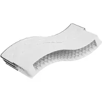 vidaXL Matratze Bonnell-Federkern Mittel 70x200 cm