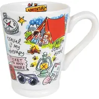 Blond Amsterdam XL-Becher Liebe zum Reisen in Bunt - 500 ml | Gr.: onesize