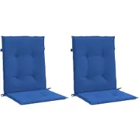 vidaXL Gartenstuhlauflagen für Niedriglehner 2 Stk. 100x50x3 cm