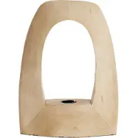 Light & Living - tischlampe - Carini - natürlich - holz - nachttischlampe - E27 - 7041982