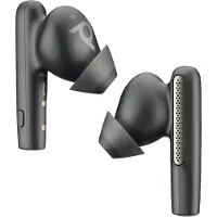 HP Voyager Free 60/60+ Schwarze Ohrhörer (2 Stück), Kissen-/Ringsatz, Schwarz